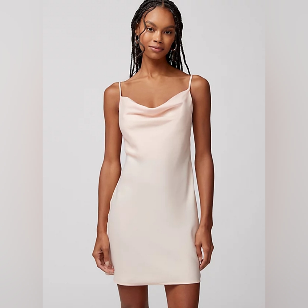 Urban Outfitters | Mallory Slip Dress Peach